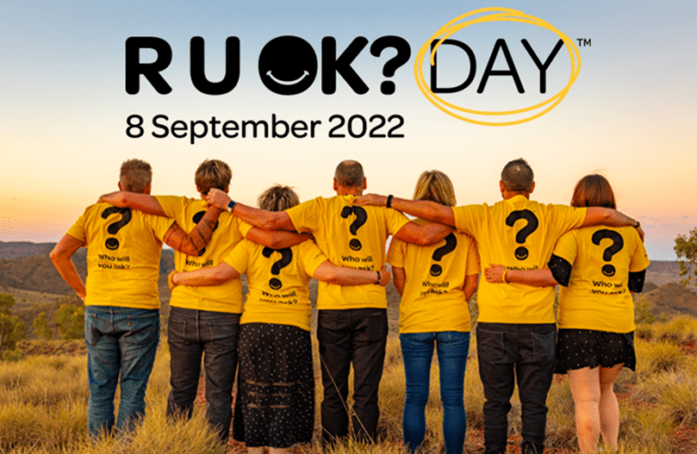 Reach out and ask "R U OK?" Roads Australia